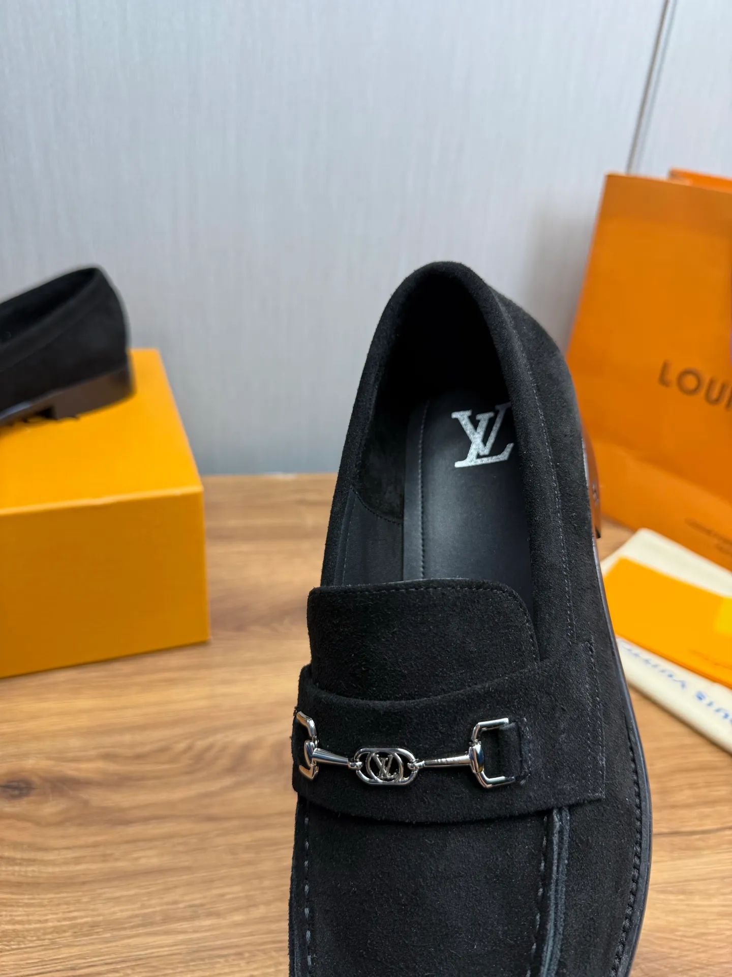 Factory 660💰 LV. Men's business casual leather shoes, all made of imported original brand leather, just to create a more comfortable wearing experience, original non-slip and wear-resistant outsole ✔️16-45 (38.45 non-returnable)